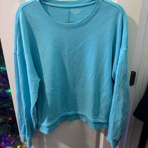 Athleta Turquoise Pullover